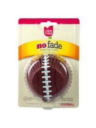 24 Count Betty Crocker Standard Size Football Baking Cups