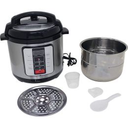 Precise Heat&trade; 6.3Qt. Electric Pressure Cooker &ndash;Stainless Steel Inner Pot