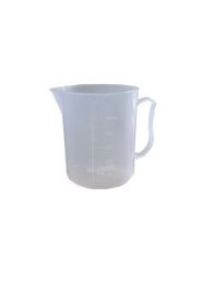 Plastic measuring jug