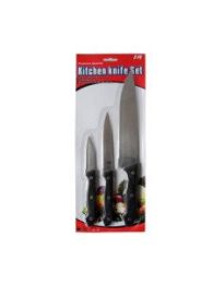 Knife set, 3 pieces