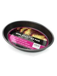 Steel oval roasting pan