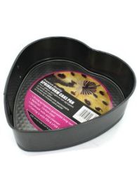 Heart-shaped springform cake pan