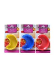 Silicone bakeware, crescent shape