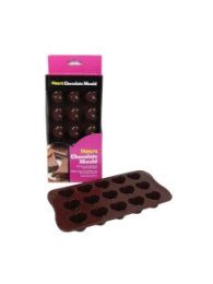 Heart-shaped chocolate mold