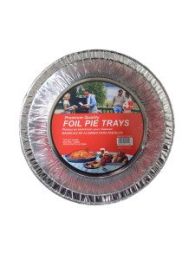 Foil pie trays, pack of 4