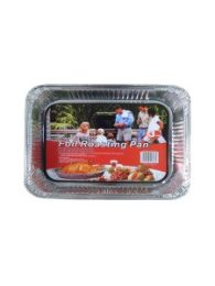 Foil roasting pan, 3 pieces