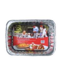 Large foil roasting pan