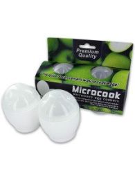 Microwave egg cookers, set of 2
