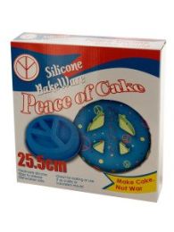Silicone Peace Sign Cake Mold