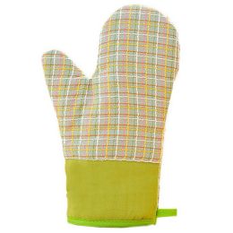 Heat Resistant Oven Glove Baking Oven Mitt Cooking Glove Green