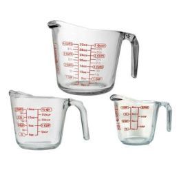 Open Handle Measuring Cup 3pc