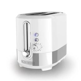 BD 2-Slice Toaster SS Wht