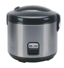 Sunpentown 6-cups Rice Cooker with Stainless Body-SC-1202SS
